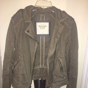 Abercrombie Army Green Jacket